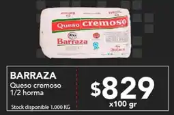 Nini Mayorista Barraza queso cremoso oferta