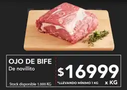 Nini Mayorista Ojo de bife de novillito oferta