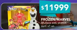 Nini Mayorista Frozen/Marvel Muñeco esti. stretch oferta
