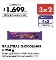 Disco Chocolinas - galletitas chocolinas oferta
