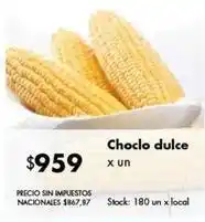 Disco Choclo dulce oferta