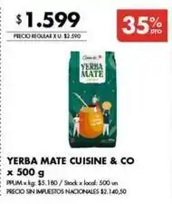 Disco Yerba mate oferta
