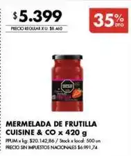 Disco Mermelada de frutilla oferta