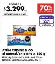Disco Atún oferta