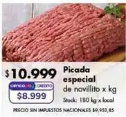 Disco Picada especial de novillito oferta