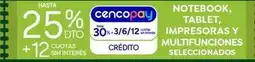 Jumbo Notebook, tablet, impresoras y multifunciones seleccionados oferta