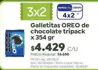 Jumbo Oreo - galletitas de chocolate tripack oferta