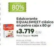 Jumbo Equalsweet - edulcorante clásico en polvo caja oferta