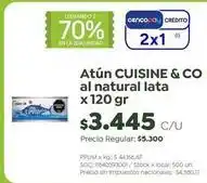 Jumbo Atún al natural lata oferta