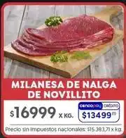 Jumbo Milanesa de nalga de novillito oferta