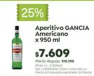 Jumbo Gancia - aperitivo americano oferta