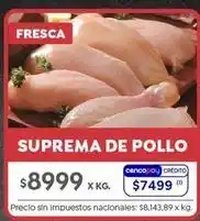Jumbo Suprema de pollo oferta