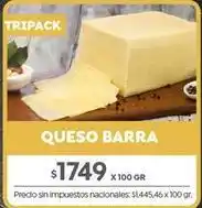 Jumbo Queso barra oferta