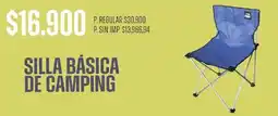 Supermercados Vea Silla básica de camping oferta