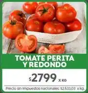 Jumbo Redondo - tomate perita y redondo oferta