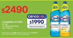 Supermercados Vea Ideal - lavandina ayudín en gel oferta