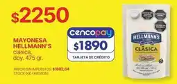 Supermercados Vea Hellmann's - mayonesa clásica oferta