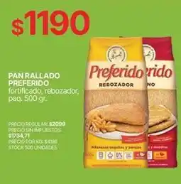 Supermercados Vea Preferido - pan rallado oferta