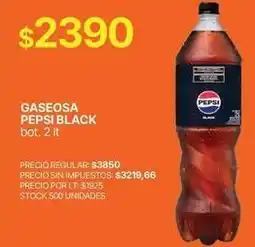 Supermercados Vea Pepsi - gaseosa black bot oferta