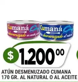 Supermercados Mayor Cumaná atún desmenuzado oferta
