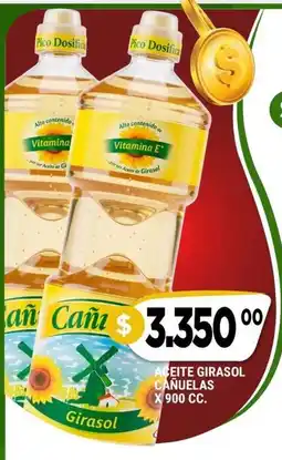 Supermercados Mayor Cañuelas aceite girasol oferta