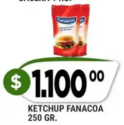 Supermercados Mayor Fanacoa ketchup oferta