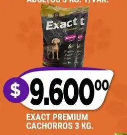 Supermercados Mayor Exact premium cachorros oferta