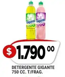 Supermercados Mayor Gigante detergente oferta