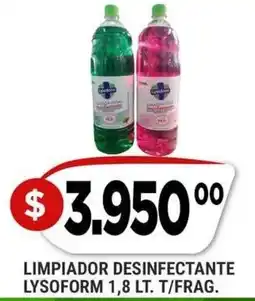 Supermercados Mayor Lysoform limpiador desinfectante oferta