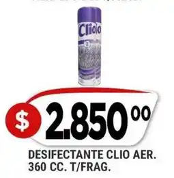 Supermercados Mayor Clio desinfectante aer oferta