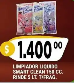 Supermercados Mayor Smart Clean limpiador liquido oferta