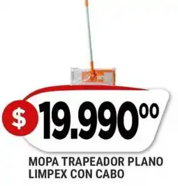 Supermercados Mayor LimpeX mopa trapecador plano con cabo oferta