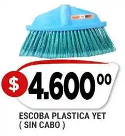 Supermercados Mayor Yet escoba plastica oferta