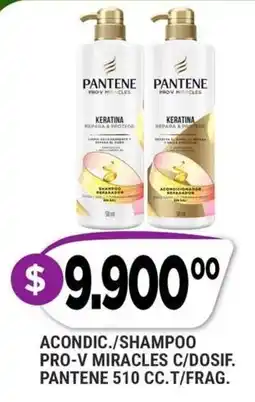 Supermercados Mayor Pantene acondic./shampoo pro-v miracles c/dosif. oferta