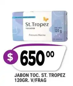 Supermercados Mayor St. Tropez jabon tocador oferta