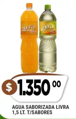 Supermercados Mayor Livra agua saborizada oferta