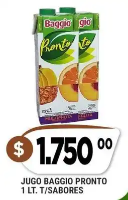 Supermercados Mayor Baggio jugo pronto oferta