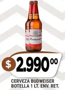 Supermercados Mayor Budweiser vino callia oferta