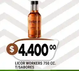 Supermercados Mayor Workers licor t/sabores oferta