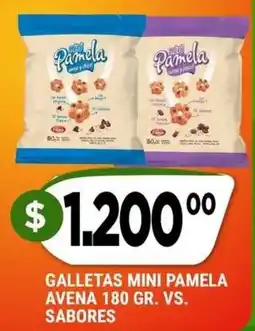 Supermercados Mayor Mini pamela galletas avena y chips oferta