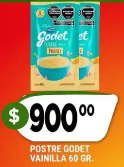 Supermercados Mayor Godet postre vainilla oferta