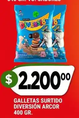 Supermercados Mayor Arcor galletas surtido diversión oferta