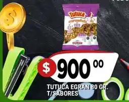 Supermercados Mayor Tutuca egran 80 gr. t/sabores oferta