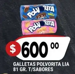 Supermercados Mayor Lia galletas polvorita oferta