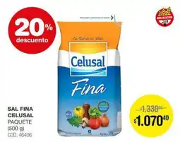 Atomo Conviene Celusal sal fina oferta