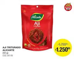 Atomo Conviene Alicante ají triturado oferta