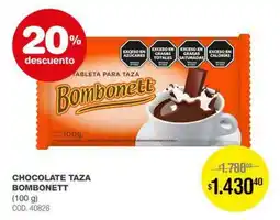 Atomo Conviene Bombonett chocolate taza oferta