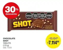 Atomo Conviene Shot chocolate oferta