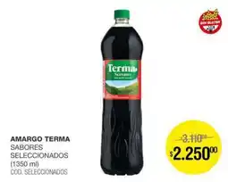 Atomo Conviene Terma amargo sabores seleccionados oferta
