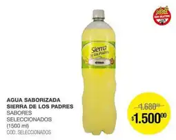 Atomo Conviene Sierra de los padres agua saborizada sabores seleccionados oferta
